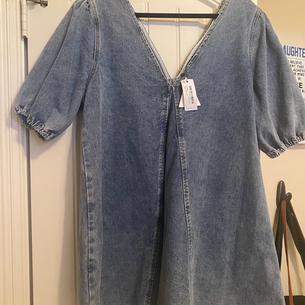 Blue Denim Dress